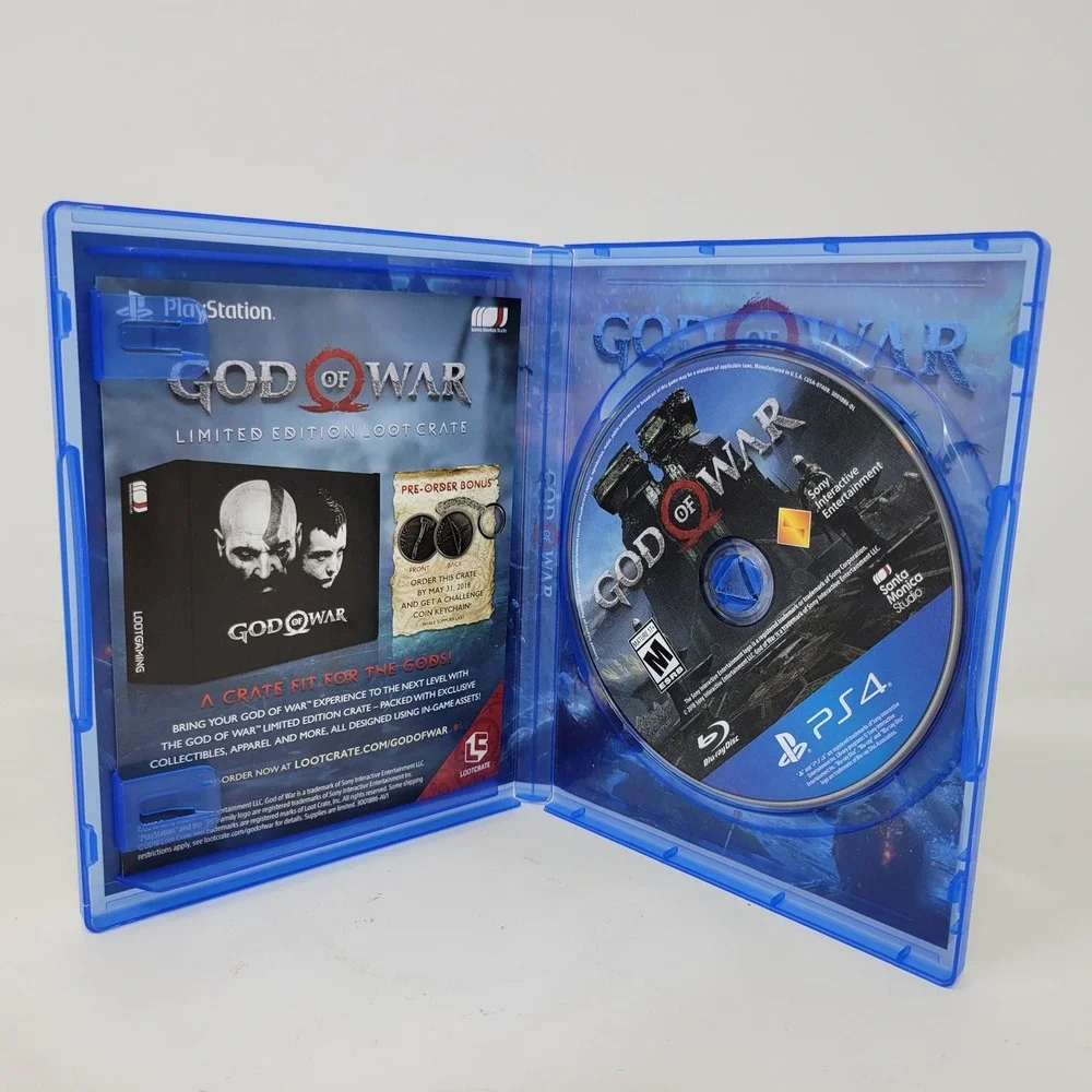 God of War PlayStation 4 PS4 2018 Action Adventure Sony Santa Monica Studio M